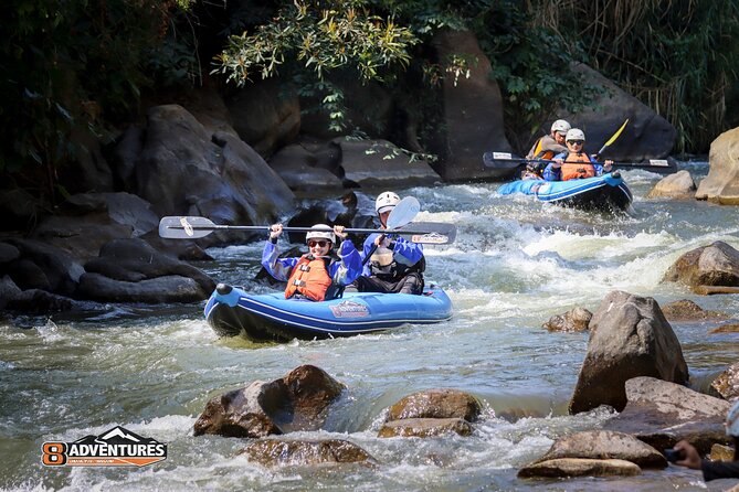 10KM Inflatable Kayaking Adventure - A Mae Taeng river trip with the hard work arranged