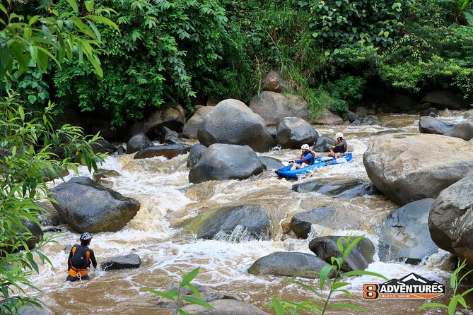 10KM Inflatable Kayaking Adventure - What the $97.49 price really covers