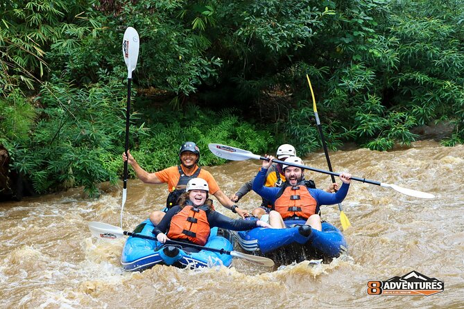10KM Inflatable Kayaking and 3HR Trekking Adventure - What is included at the riverside camp