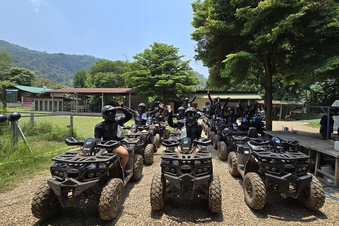 7 Hour Sticky Waterfall and ATV Guided Adventures - Climbing the Sticky Waterfall