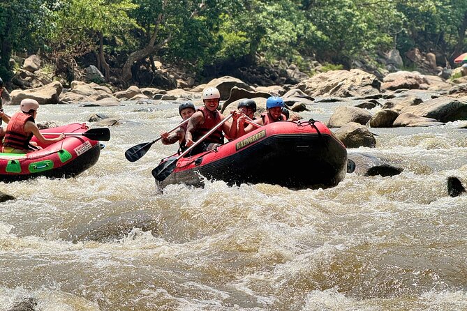 7 Hour Sticky Waterfall and Double Rafting Adventure - The ride out from Chiang Mai