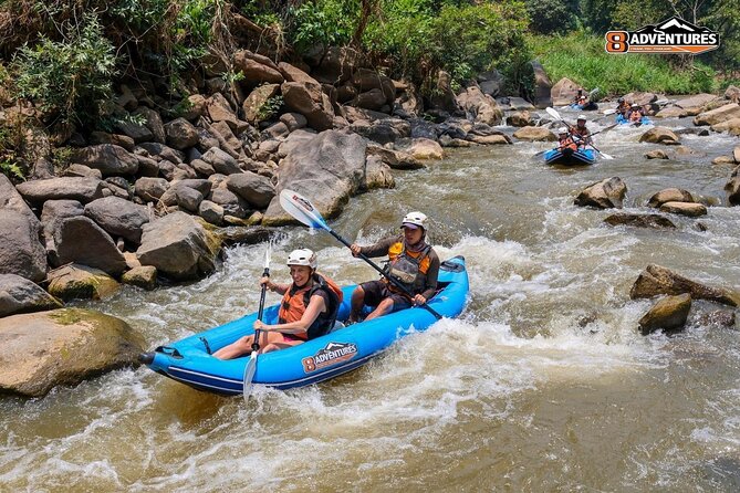 8KM White Water Rafting and 3HRS Jungle Trekking Adventure - The 8km Mae Taeng River float