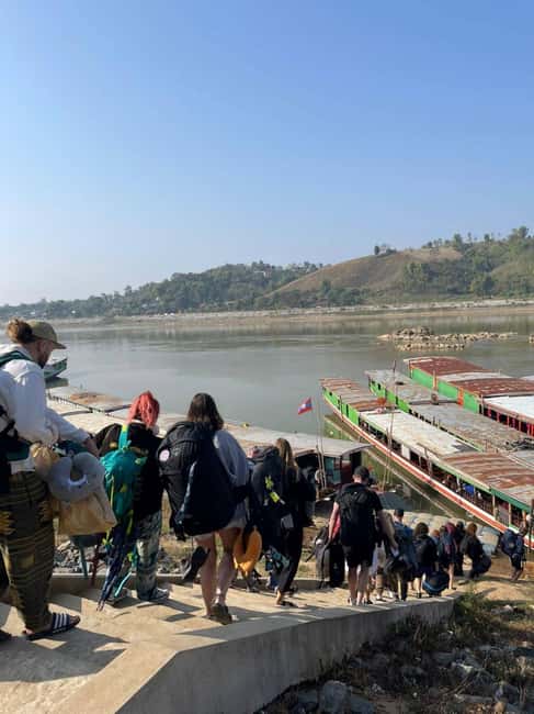 Chiang Mai : 3-Days Slow Boat Trip to Luang Prabang, Loas - Crossing from Thailand into Laos