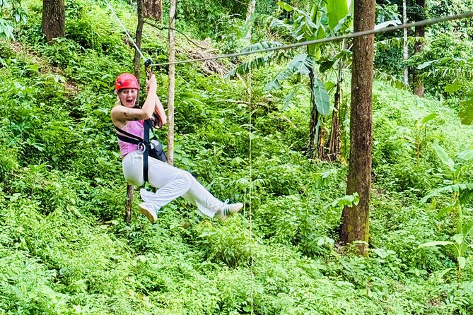 Chiang Mai 3 in 1 Zipline, Elephants and Sticky Waterfall - Three Chiang Mai adventures in one long day