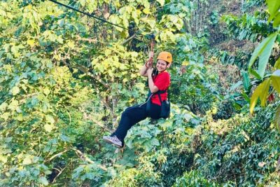 Chiang Mai 3 in 1 Zipline, Elephants and Sticky Waterfall