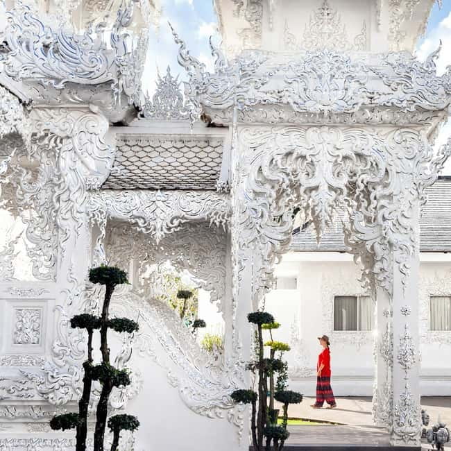 Chiang Mai: Chiang Rai Famous Temples & Hot Springs Day Trip - Baan Dam Museum adds a different mood