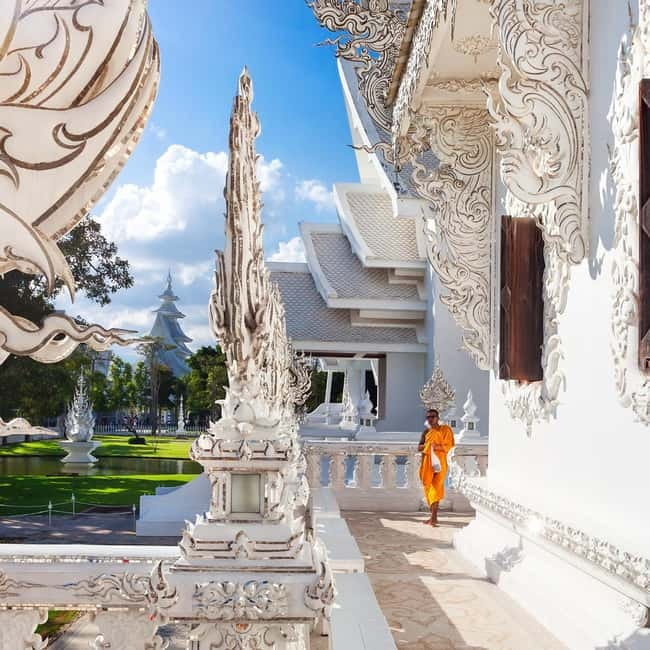 Chiang Mai: Chiang Rai Famous Temples & Hot Springs Day Trip - Lalitta Café is a short optional-style stop