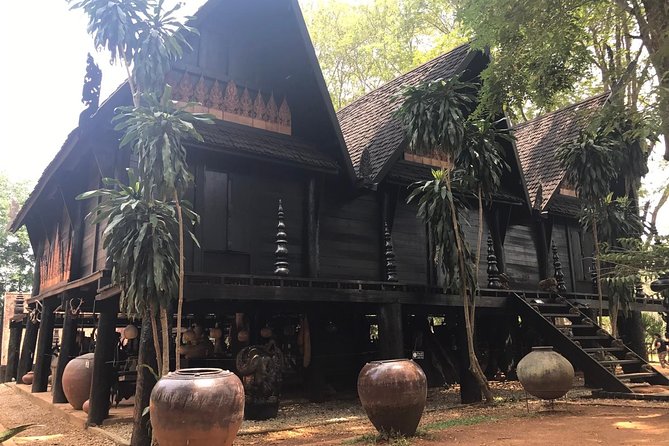 Chiang Mai-Chiang Rai:White+Black+Blue Temple+Golden Triangle+Boat Trip - Mae Khachan Hot Springs: a brief first stop
