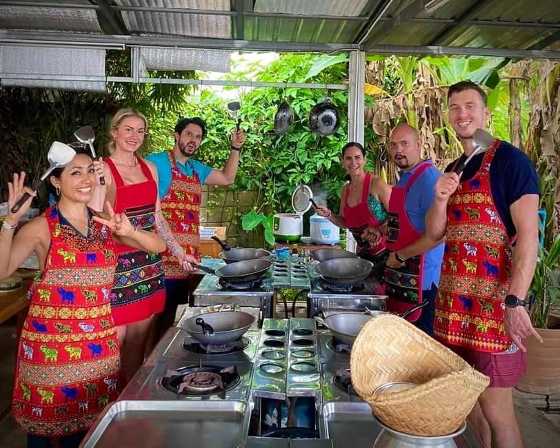 Chiang Mai: Cooking Class, Market & Thai Herbs Garden Tour - Transport, timing, and what to bring