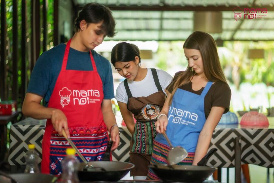 Chiang Mai: Cooking Class with Organic Farm at Mama Noi - From Chiang Mai hotel pickup to the local market