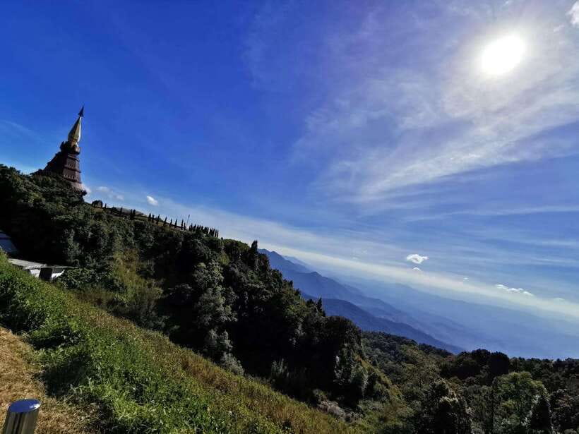 Chiang Mai: Doi Inthanon National Park & Waterfall Day Tour - The summit area at 2,565 meters