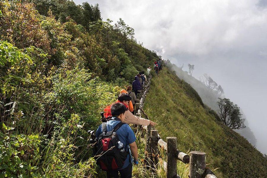 Chiang Mai: Doi Inthanon Park Day Trip with Kiw Mae Pan Hike - The Hmong market and village encounters