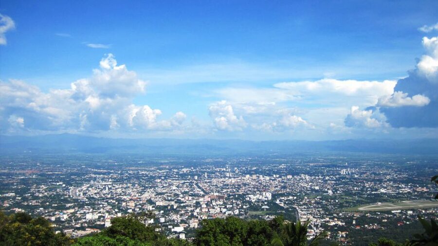 Chiang Mai: Doi Suthep National Park Leisure Hiking & Biking - Wat Pha Lat, the quieter temple stop