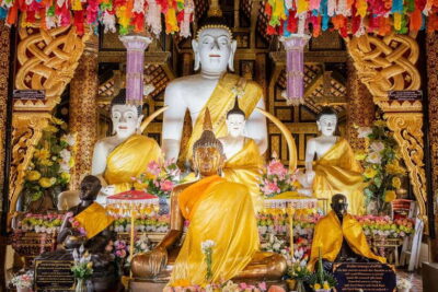 Doi Suthep Temple and Waterfall by Songtaew Trio