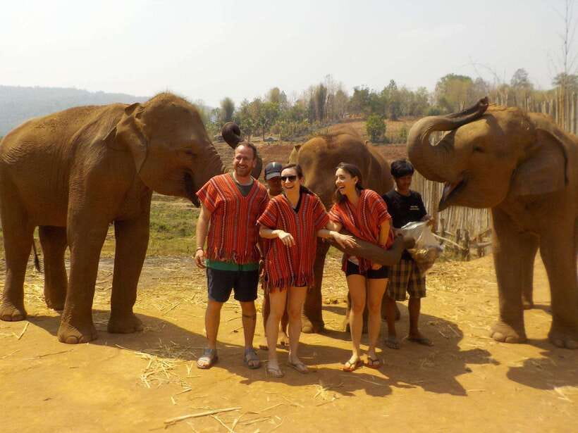 Chiang Mai: Elephant Sanctuary Local Hill Tribe Caretakers - What the $51 price really includes