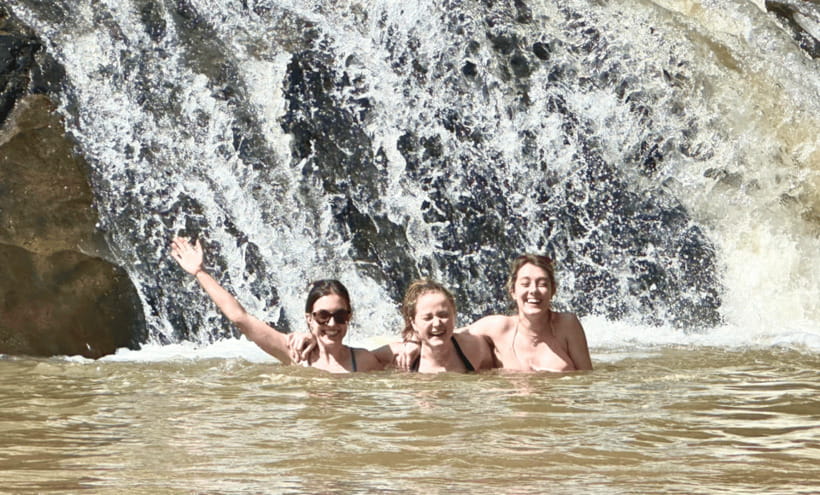 Chiang Mai: Ethical Half Day Elephant Sanctuary & Waterfall - Pad Thai, fruit, tea, and a handmade inhaler