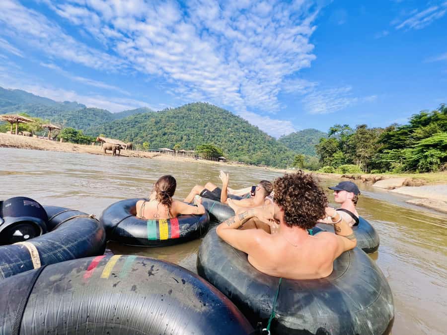 Chiang Mai Half-Day Adventure: River Tubing & Waterfall - A river outing with a real sense of place