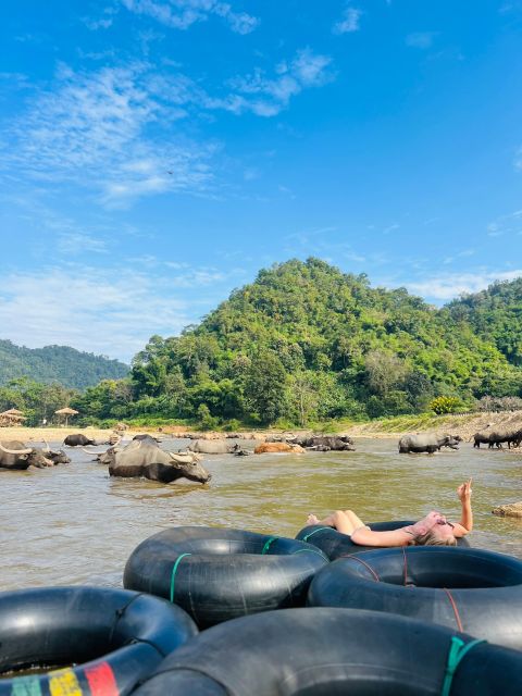 Chiang Mai Half-Day Adventure: River Tubing & Waterfall - Saa Gee Waterfall and the natural slide