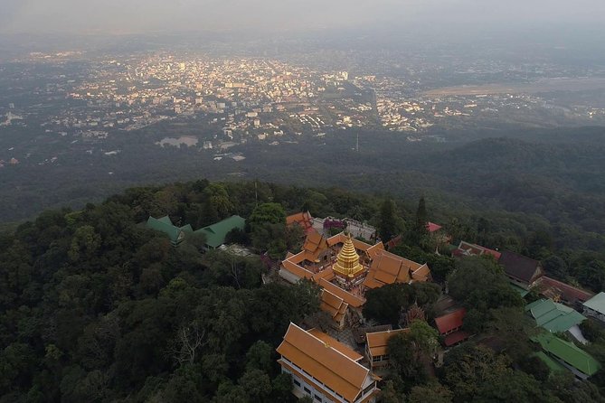 Chiang Mai Iconic Temples and City Tour - Wat Suan Dok and its white stupas