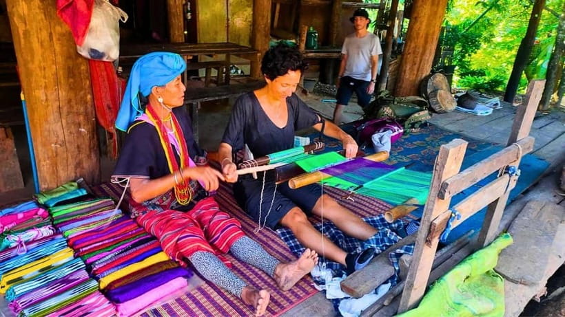 Chiang Mai: Jungle Trek, Elephants care & Bamboo Rafting - Bamboo rafting on a jungle river