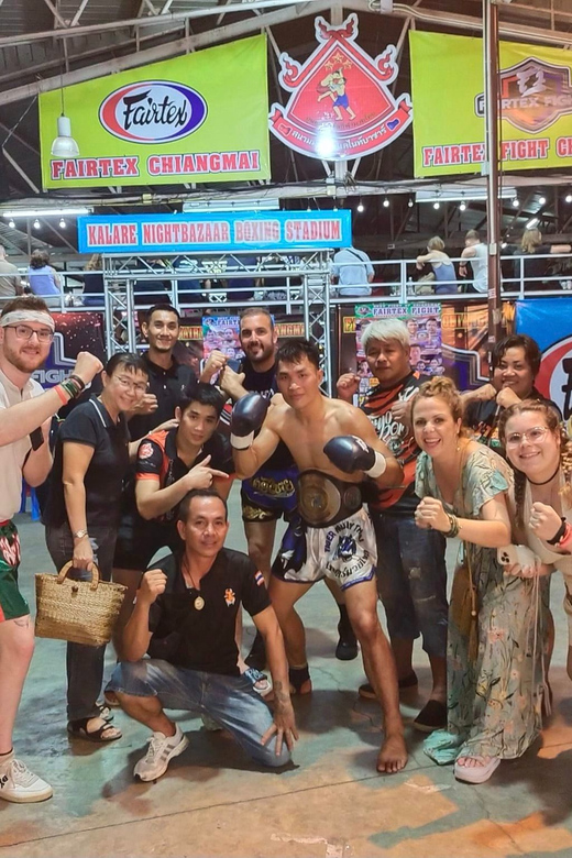 Chiang Mai: Kalare Night Bazaar Boxing Stadium Muay Thai - Finding the venue and settling into your seat