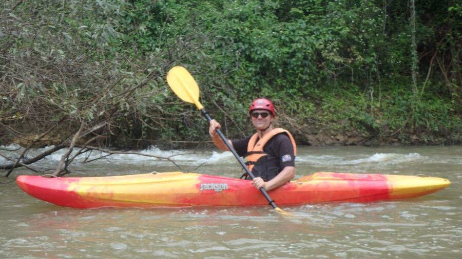 Chiang Mai: Kayak the Jungle River of Chiang Dao Valley! - The two weirs and why footwear matters
