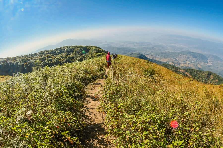 Chiang Mai: Kew Mae Pan Nature Trail & Doi Inthanon Day Trip - A Hmong market and a Karen community visit