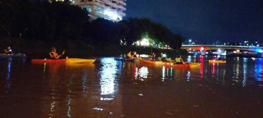 Chiang Mai: Ping River Night Kayaking into City Center - What you receive for $50