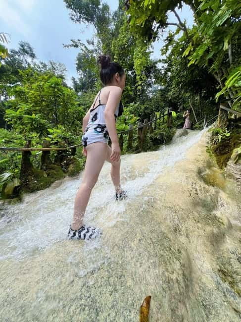 Chiang Mai Sticky Waterfall Adventure-Climb Like Spider-Man! - The 1.5-hour ride from Chiang Mai