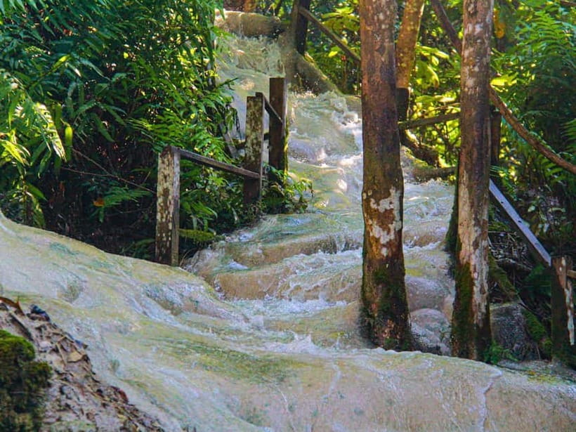 Chiang Mai: Sticky Waterfall by Local Truck with Market Stop - Fruit, snacks, and the ride back