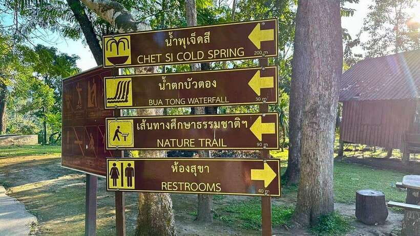 Chiang Mai: Sticky Waterfall, Chet Si Fountain Park Transfer - Group size, pickup, and timing