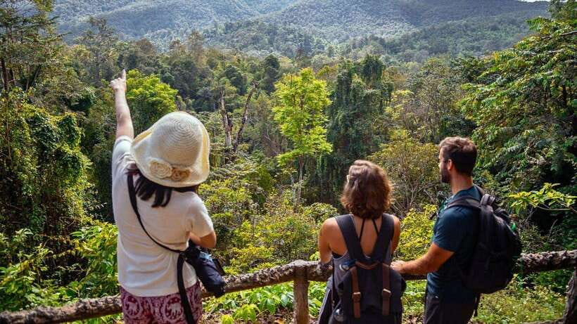 Chiang Mai: Sticky Waterfall, Chet Si Fountain Park Transfer - The 1.5-hour ride from Chiang Mai