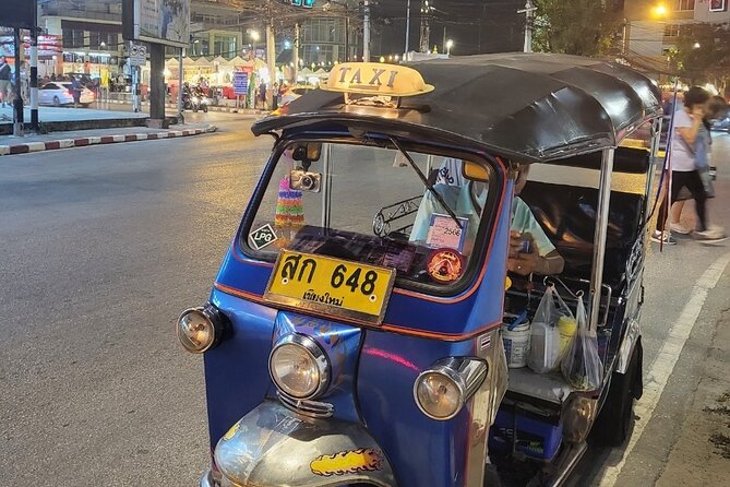Chiang Mai Temples and Market Tuk-Tuk Evening Night Tour - The tuk-tuk ride is part of the appeal, with a few limits
