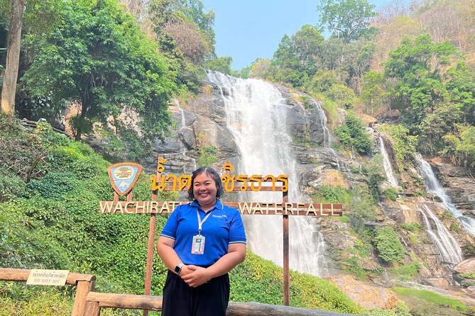 Chiang Mai to Doi Inthanon Full Day Shared Tour - Wachirathan Falls brings the first big splash