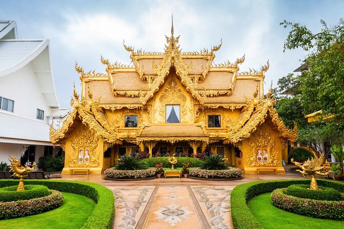 Chiang Mai to White & Blue Temple, Black Museum & Golden Triangle - What the $69.64 price really covers