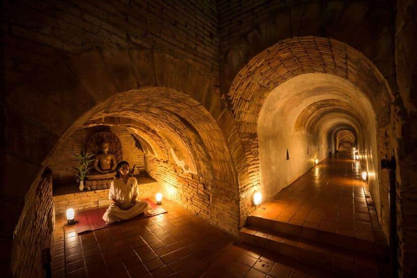 Chiang Mai:Wat Phra That Doi Suthep & Wat Umong Evening Tour - Wat Umong, the Tunnel Temple in the trees