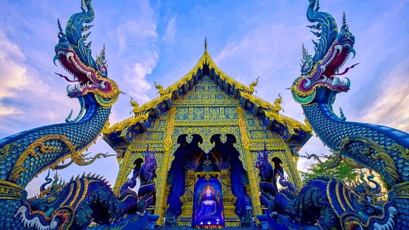 Chiang Mai: White and Blue Temples and Lalita Cafe - Mae Kachan Hot Spring: a useful first pause