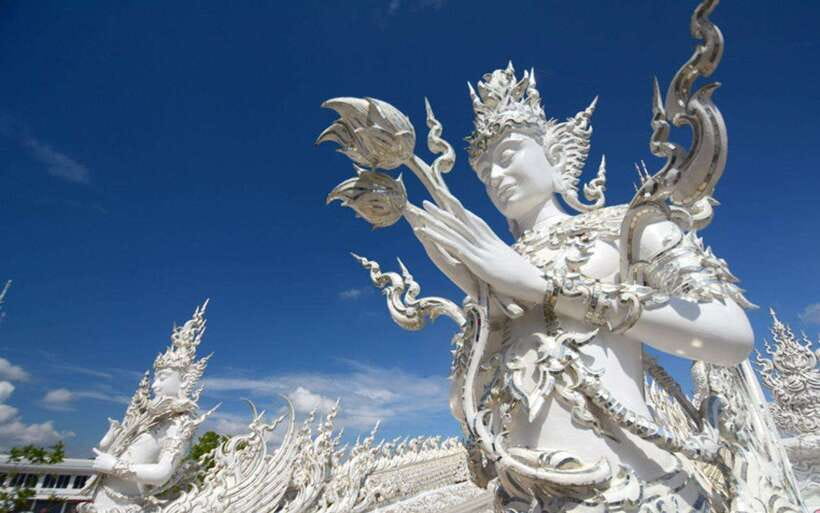 Chiang Mai: White, Blue & Big Buddha Temples in Chiang Rai - Blue Temple: Color, Murals, and a Shorter Visit