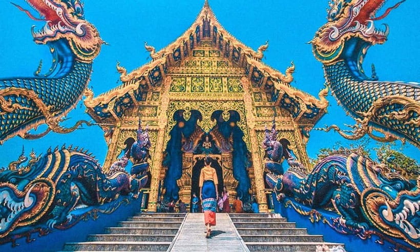 Chiang Mai: White Temple, Blue Temple, and Black House Tour - Mae Khachan Hot Spring after two hours on the road