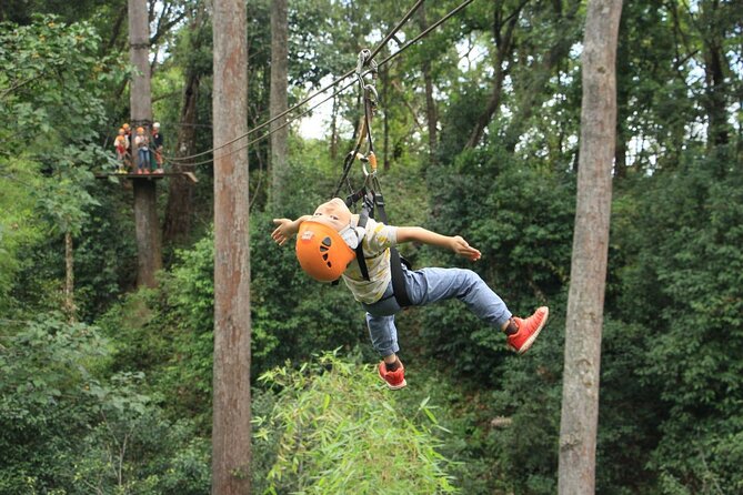 Chiang Mai Zip Line Experience - The 400-meter line over water