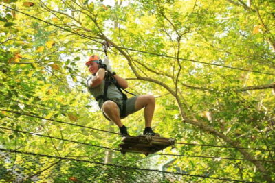 Zipline & High Rope Park with Lunch & Transfer