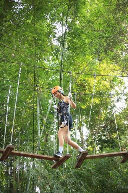 Chiang Mai: Zipline & High Rope without Lunch & Transfer - A practical family base with a playground