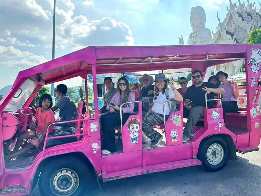 Chiang Rai IG Lalitta Cafe and White, Blue, Red Temples Tour - Wat Rong Khun, Chiang Rai’s White Temple