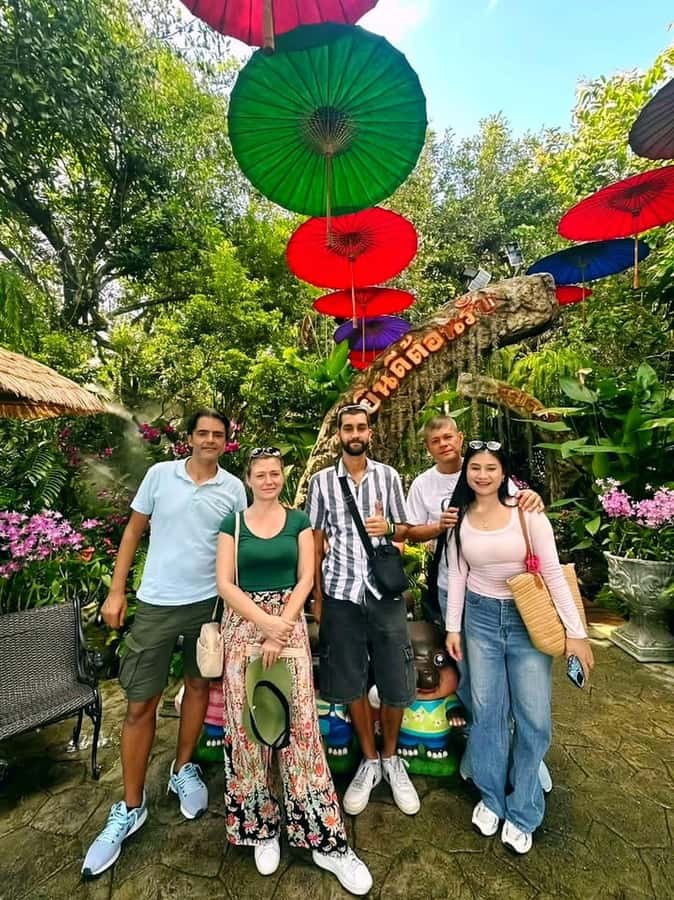 Chiang Rai IG Lalitta Cafe and White, Blue, Red Temples Tour - The long morning road from Chiang Mai