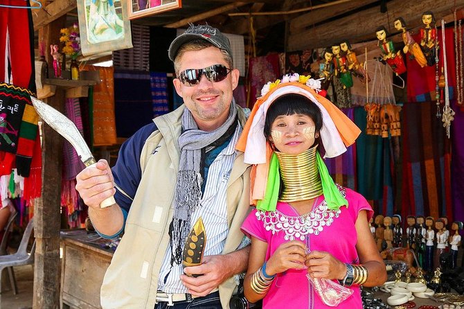 Chiang Rai One Day: Golden Triangle, Laos Border, Long Neck Tribe - Wat Rong Khun and Its White Architecture