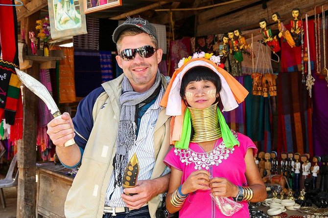Chiang Rai One Day : White Temple, Golden Triangle, Boat Ride to Laos, Long Neck - What the $141.59 price delivers