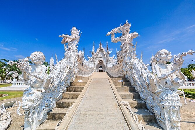 Chiang Rai Temples Private Tour from Chiang Mai - All Inclusive - The Blue Temple brings a darker, cooler mood
