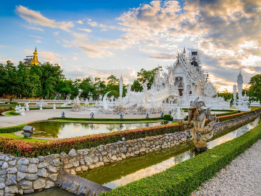 Chiang Rai White Temple and Blue Temple Day Tour - Wat Rong Khun, the White Temple