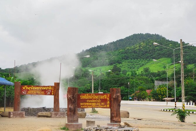Chiang Rai Wonders: White, Blue & Red Temples and Hot Spring - Mae Kachan Hot Springs gives the morning a soft start