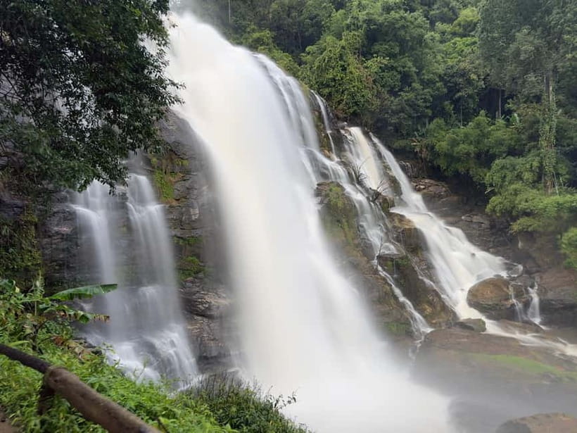 Chiangmai : Doi Inthanon unseen spot , Rice terrace & temple - Wat Pgageyo Ram, a quiet temple in the mountains